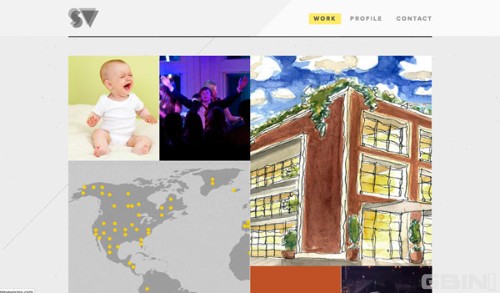 創(chuàng)意味兒十足的web布局及交互設(shè)計
