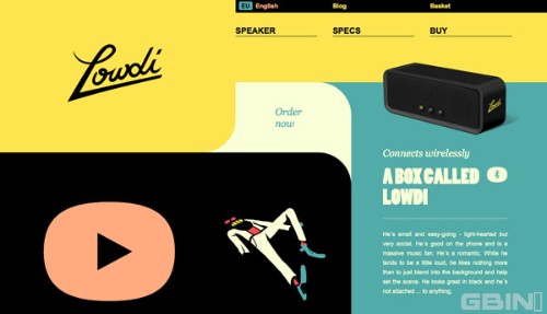 創(chuàng)意味兒十足的web布局及交互設(shè)計